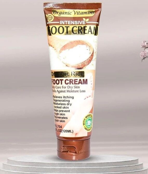 Organic Vitamins Foot Cream