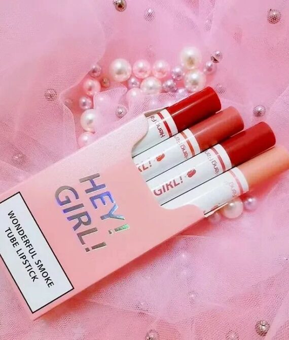 Hey Girl Lipstick (Pack of 4 Lipstick)