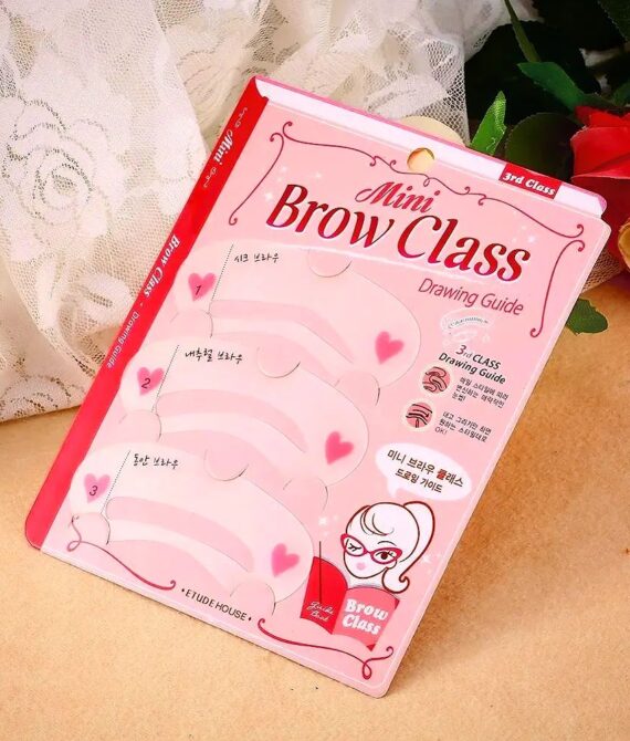 Etude Mini Brow Class Stencil Set