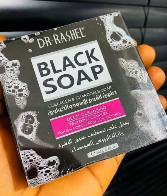 Dr.Rashel Charcoal and Collagen Soap