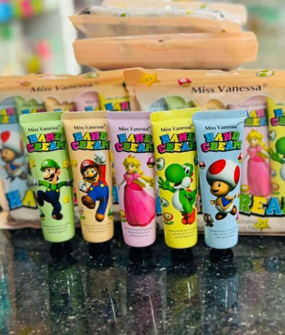 Super Mario Themed Hand Cream Set