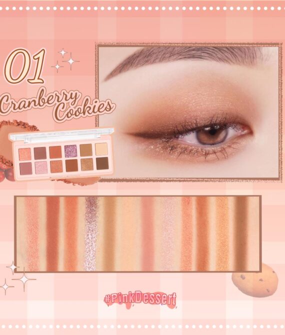 Pink flash Eyeshadow 01