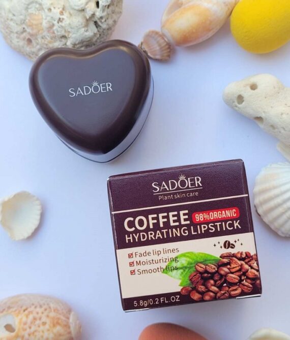 Sadoer Coffee Hydrating Moisturizing Exfoliating Lip Balm